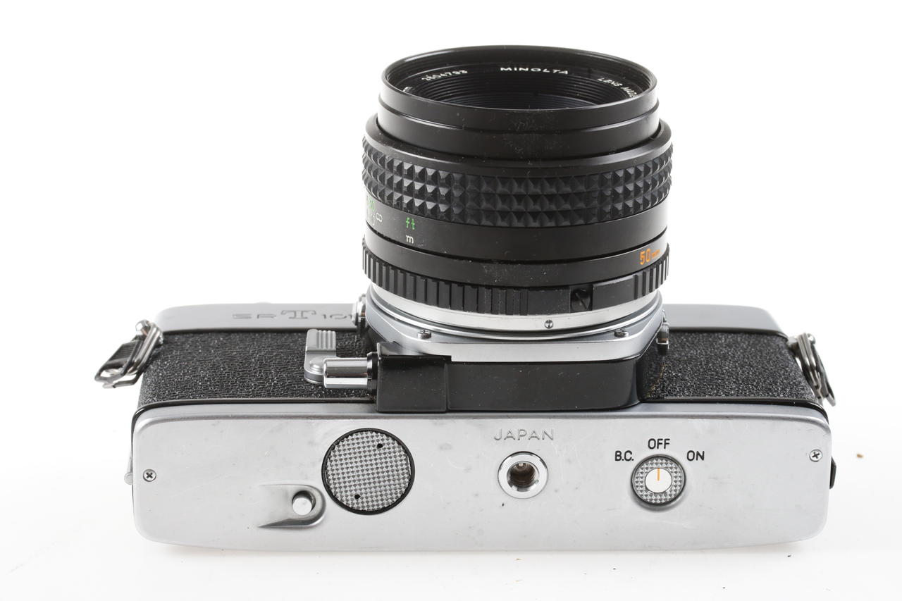 Minolta SR-T 101b mit MD Rokkor 50mm f/1,7 - #2180052