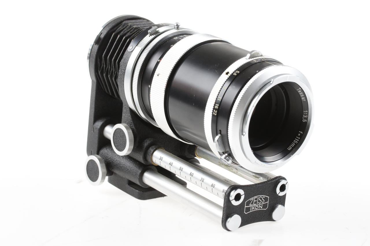 Zeiss Ikon Tessar 115mm f/3,5 für Contarex mit Balgen - #4814183