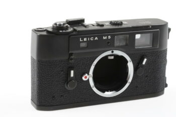 Leica M5 Black Chrome 10502 Sucherkamera - #1290430