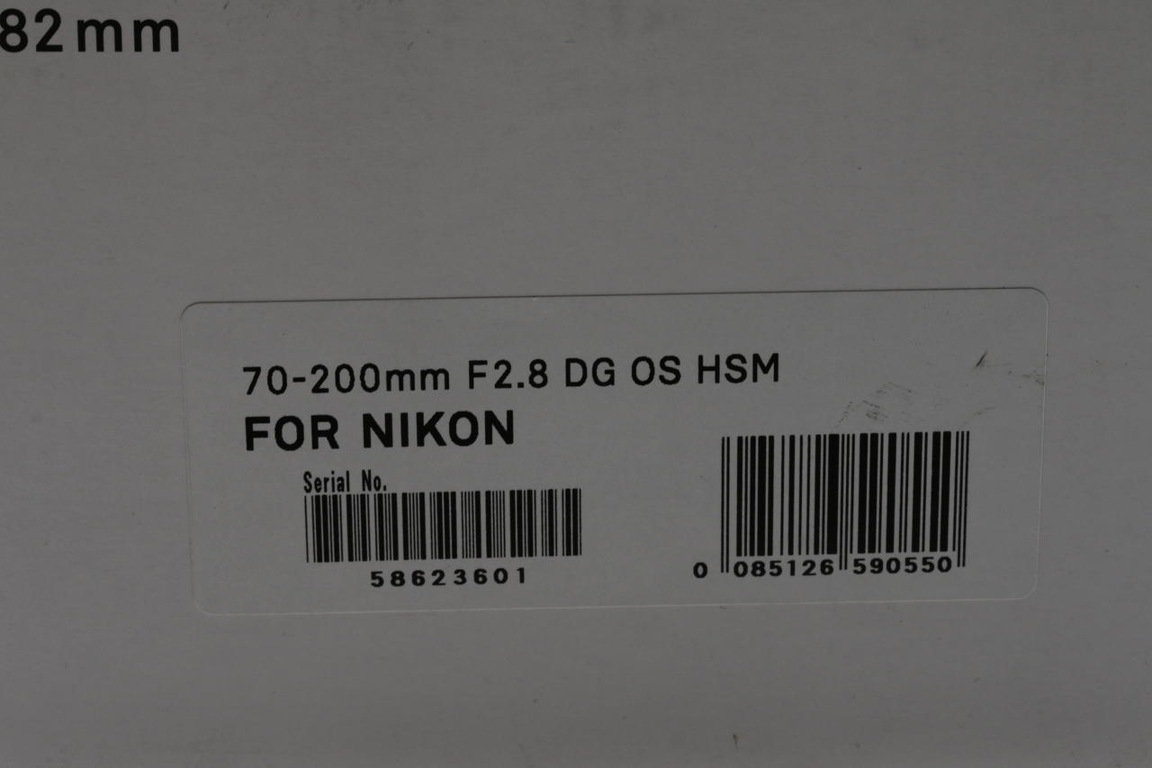 SIGMA 70-200mm f/2,8 APO DG OS HSM für Nikon AF - #58623601