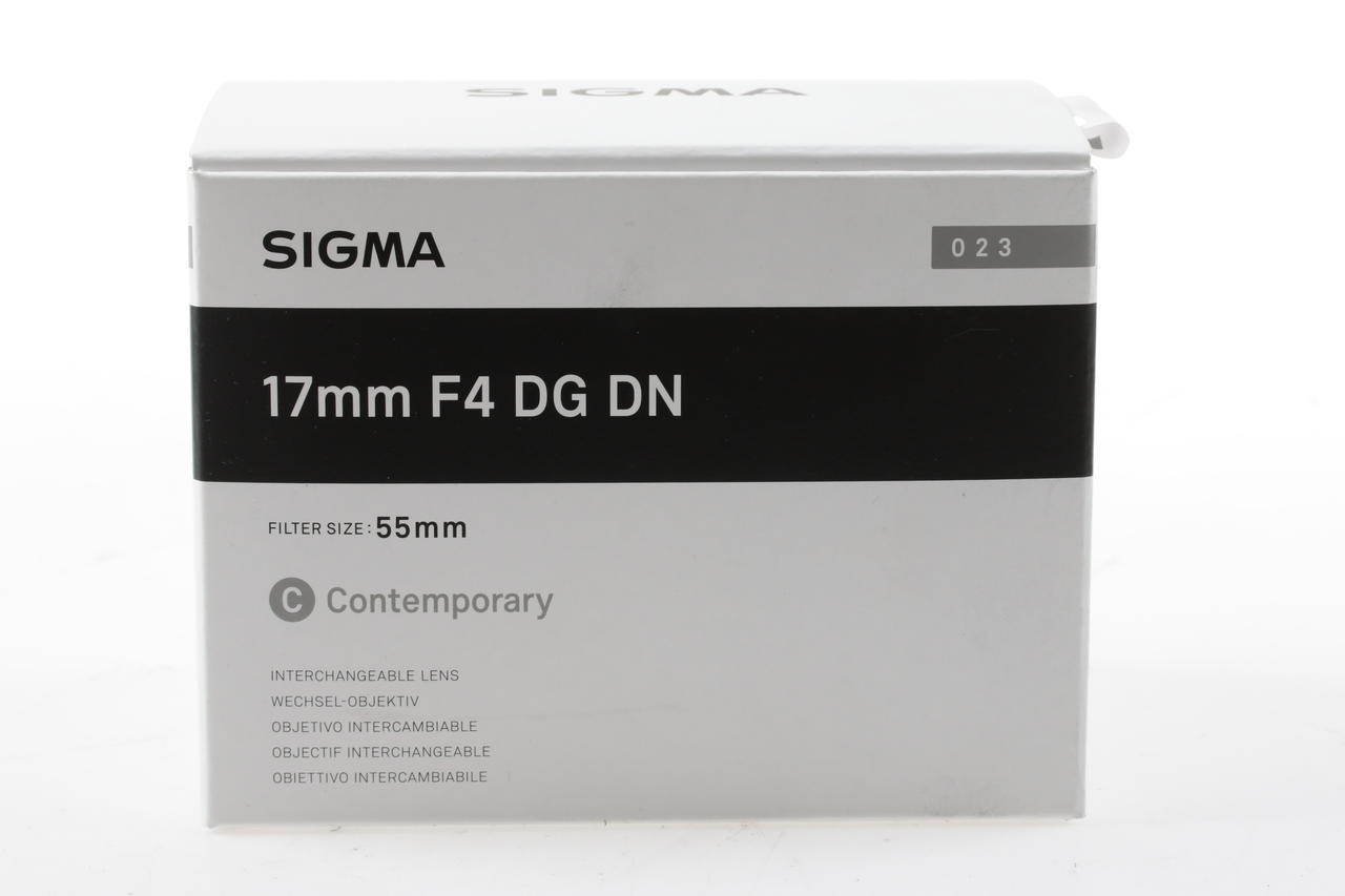 SIGMA 17mm f/4,0 DG DN für L-Mount Demo - #57319160