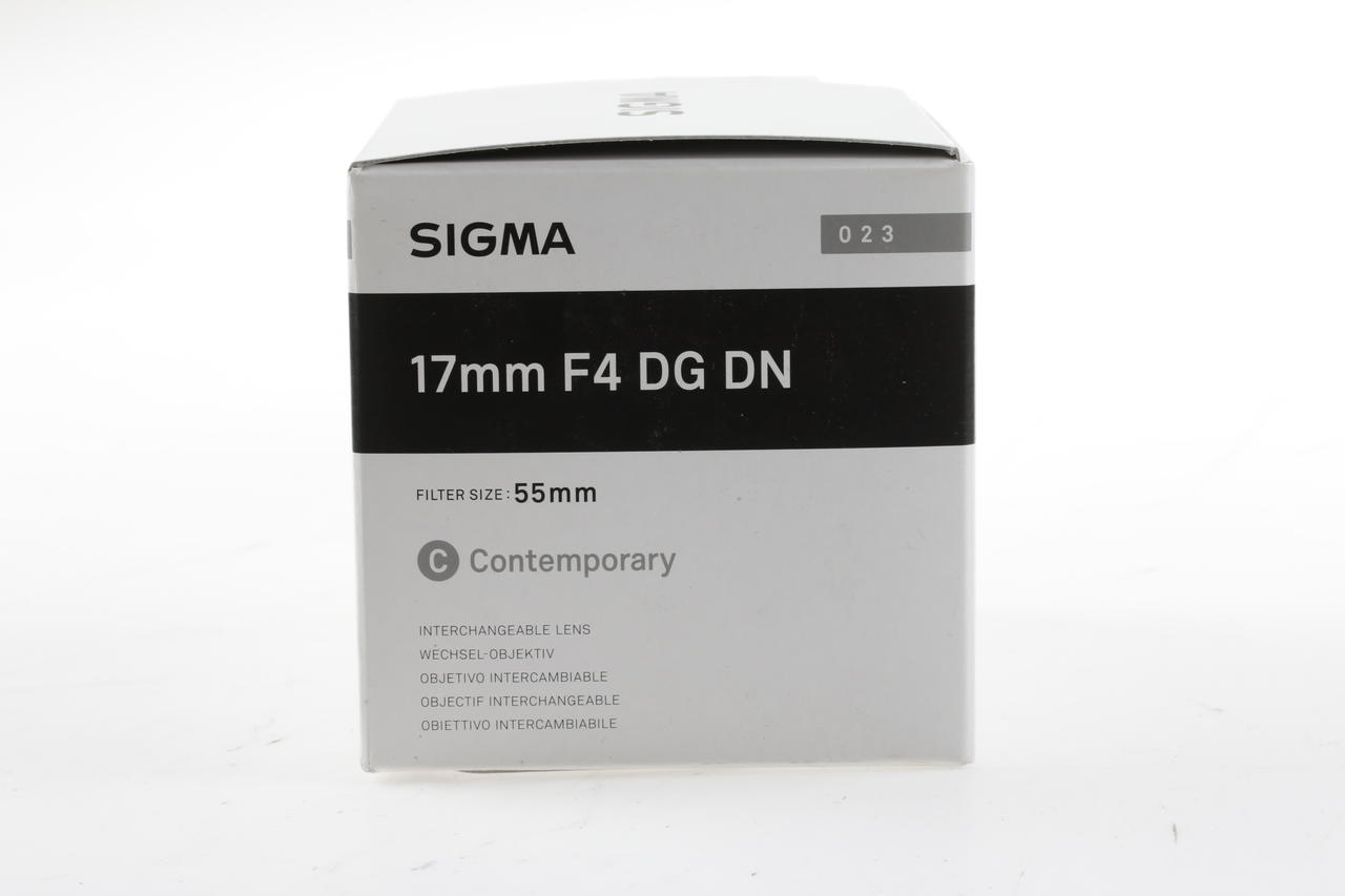 SIGMA 17mm f/4,0 DG DN für L-Mount Demo - #57319160