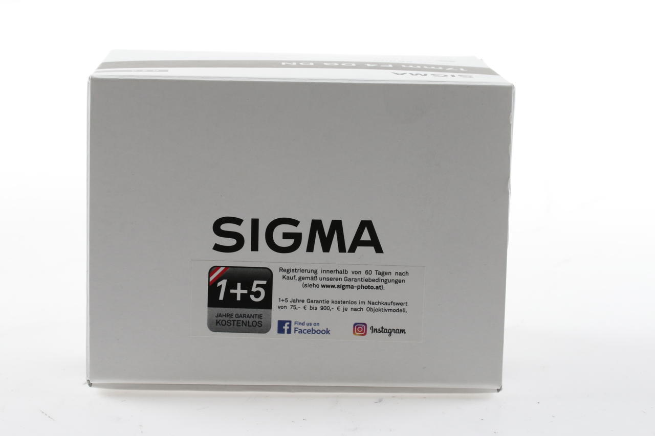SIGMA 17mm f/4,0 DG DN für L-Mount Demo - #57313486