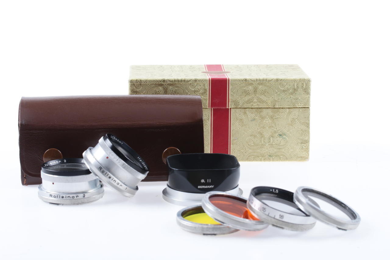 Rollei Filtersatz für TLR II mit Blende