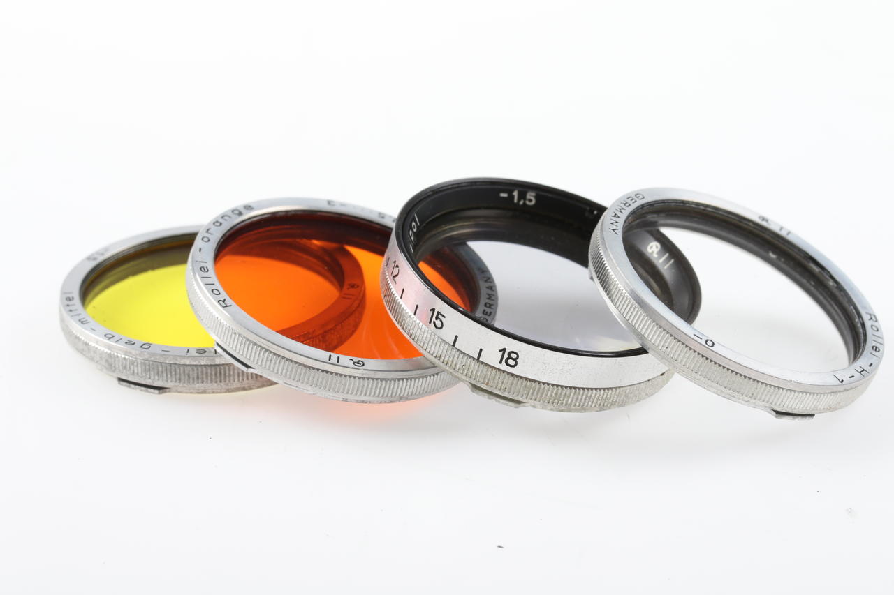 Rollei Filtersatz für TLR II mit Blende