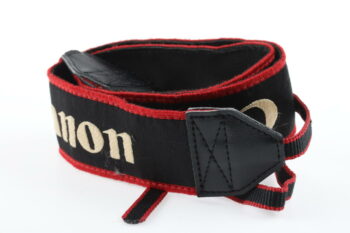 Canon Tragegurt - rot/schwarz/gold