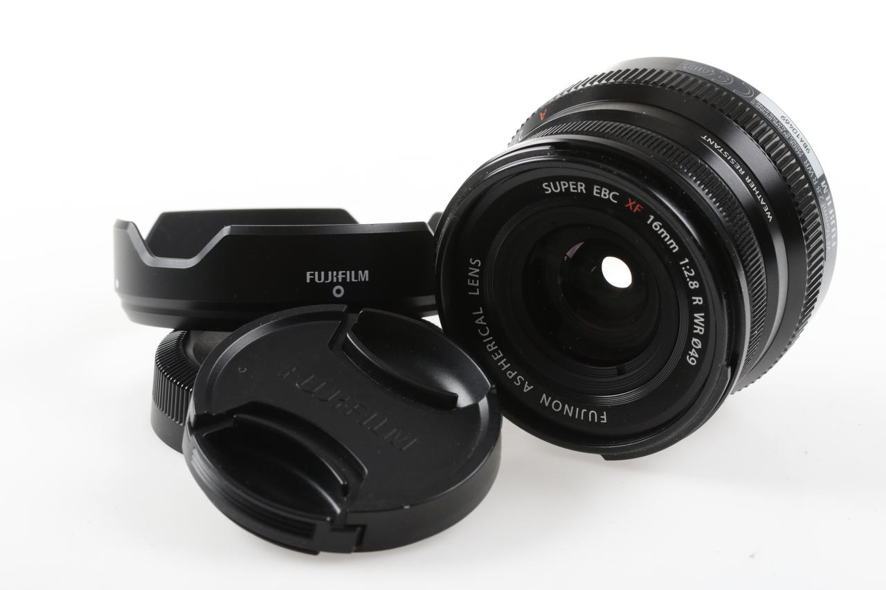 FUJIFILM Fujinon XF 16mm f/2,8 R WR - Schwarz - #9BA10469