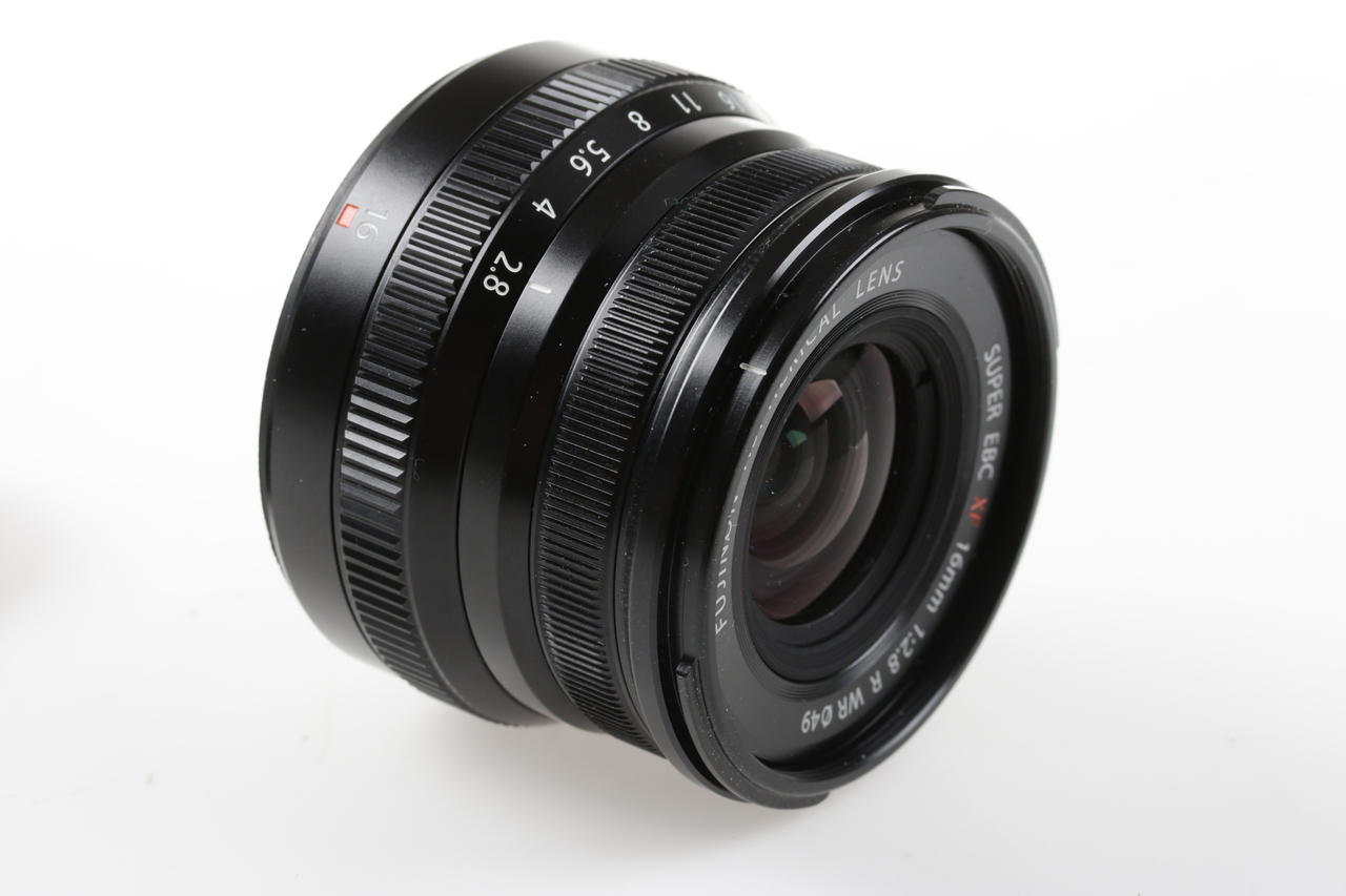 FUJIFILM Fujinon XF 16mm f/2,8 R WR - Schwarz - #9BA10469