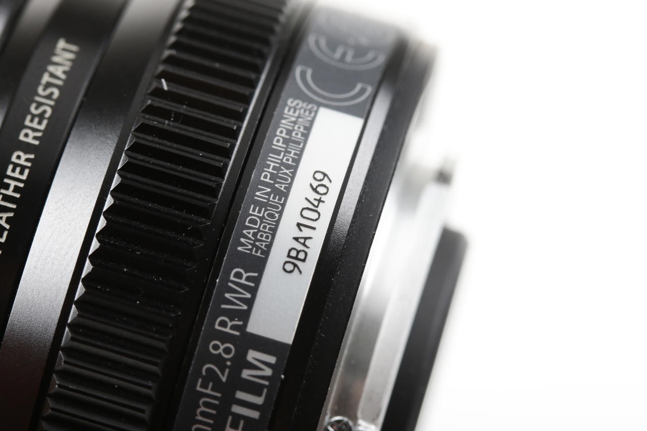 FUJIFILM Fujinon XF 16mm f/2,8 R WR - Schwarz - #9BA10469