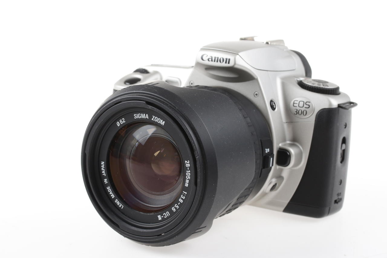 Canon EOS 300 Gehäuse mit Sigma 28-105mm f/3,8-5,6 - #3751197