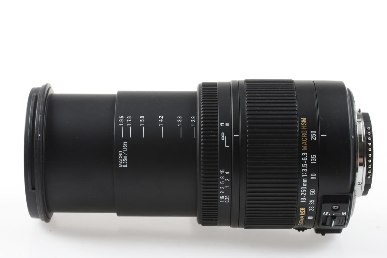 SIGMA 18-250mm f/3,5-6,3 DC OS HSM für Nikon F (DX) - #16008105