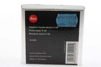 Leica Objektivdeckel Snap E60 14290