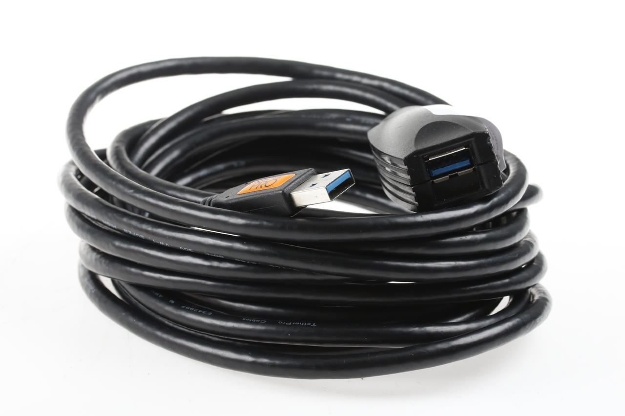 Tether Tools USB 3.0 to Female Active Extension Kabel - schwarz