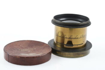 Steinheil München Patent / Messingobjektiv - #27272