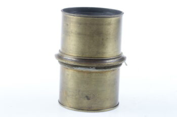 Messingobjektiv rund 24cm