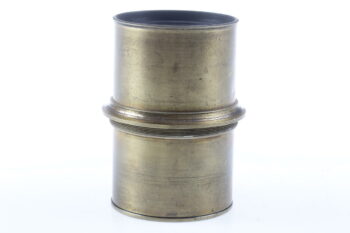 Messingobjektiv rund 24cm