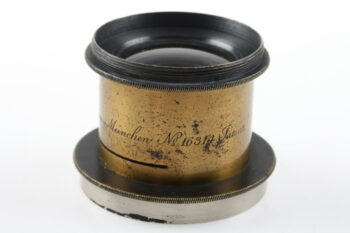 Steinheil München Patent / Messingobjektiv - #16314