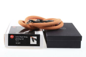 Leica Rope Strap / glowing red / 126cm / 18589