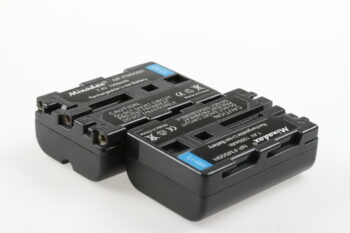 Minadax Nachbauakku wie NP-FM500H - 2 Stück