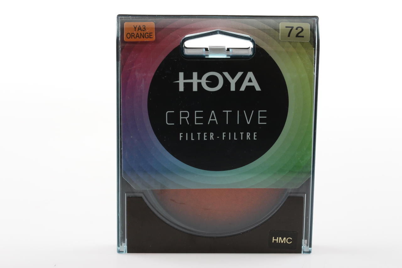 Hoya HMC Orangefilter YA3 Durchmesser 72mm