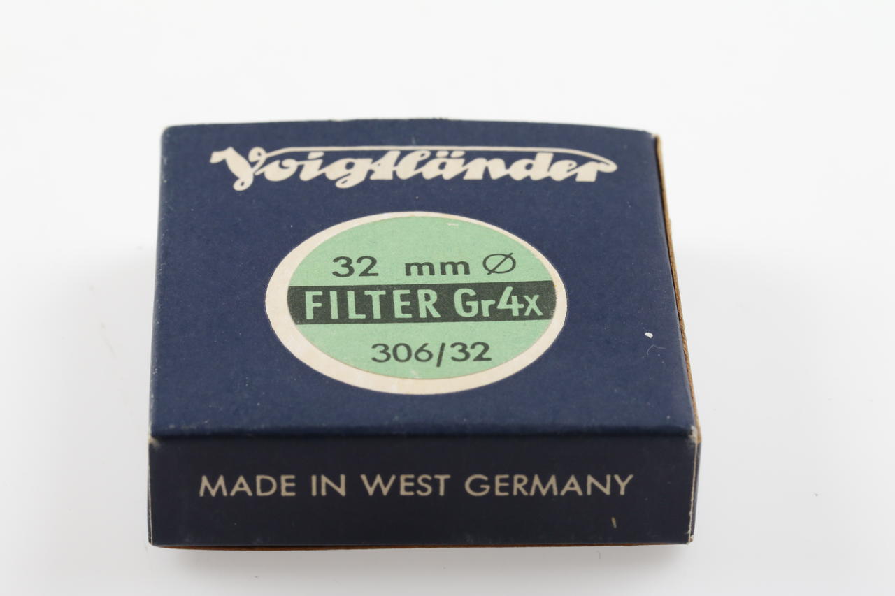 Voigtländer Filter 32mm G 3x und Gr 4x