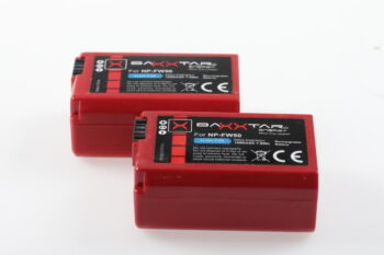 Baxxtar Nachbauakku wie Sony NP-FW50 - 2 Stück