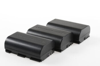 Nachbauakkus wie Canon LP-E6 - 3 Stück