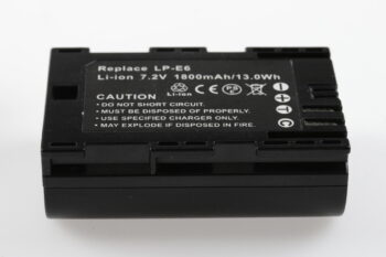 Nachbauakkus wie Canon LP-E6 - 3 Stück