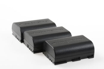 Nachbauakkus wie Canon LP-E6 - 3 Stück