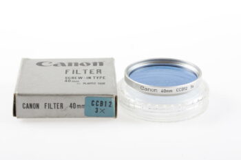 Canon Blau CCB12 Filter 40mm