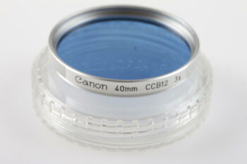 Canon Blau CCB12 Filter 40mm