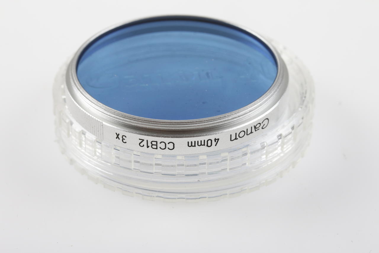 Canon Blau CCB12 Filter 40mm