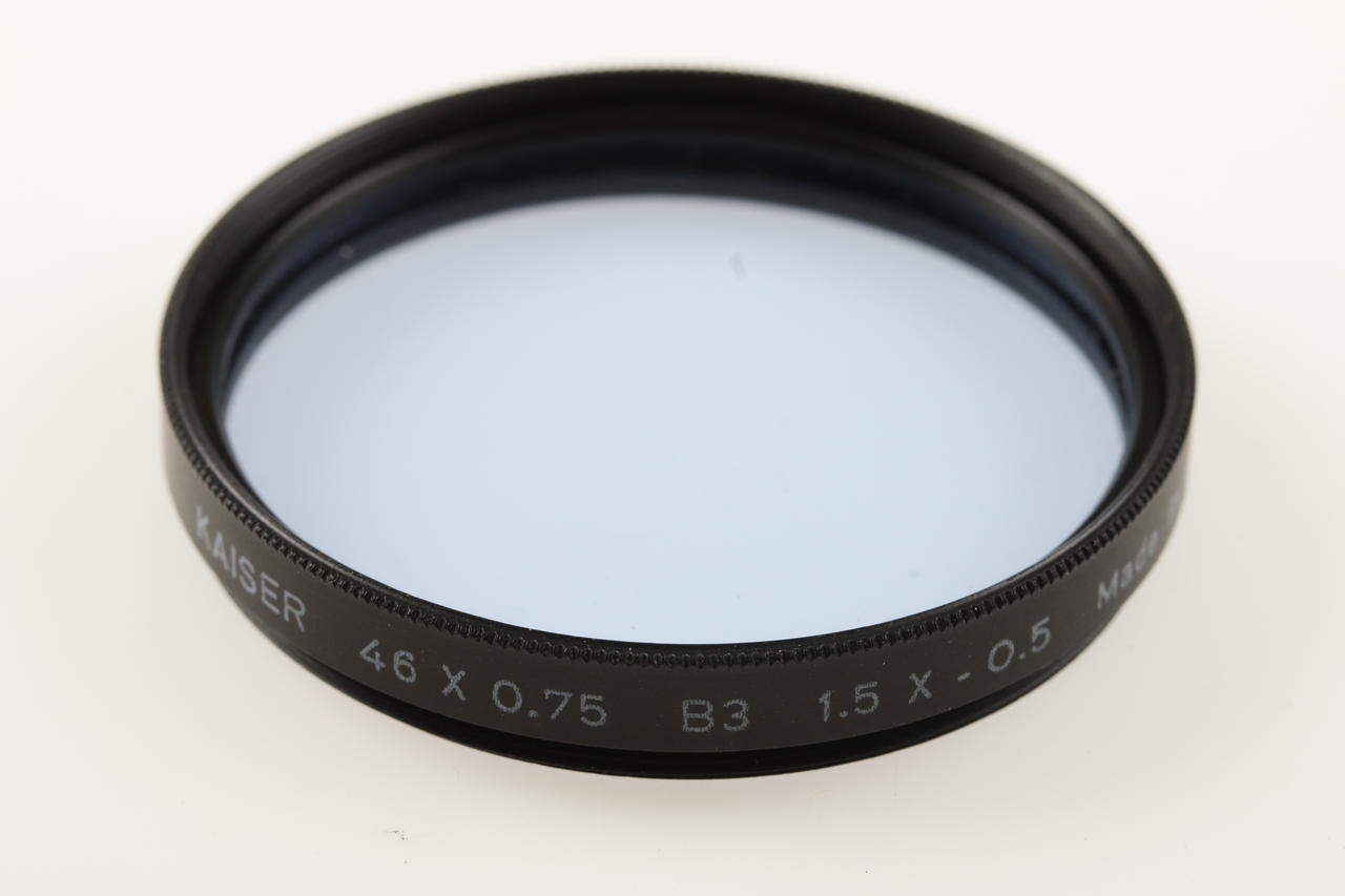 Kaiser Konversionsfilter blau KB 3 46mm Filter