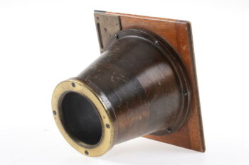 Tubus für Messingobjektiv Holzkamera