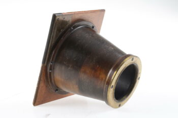 Tubus für Messingobjektiv Holzkamera