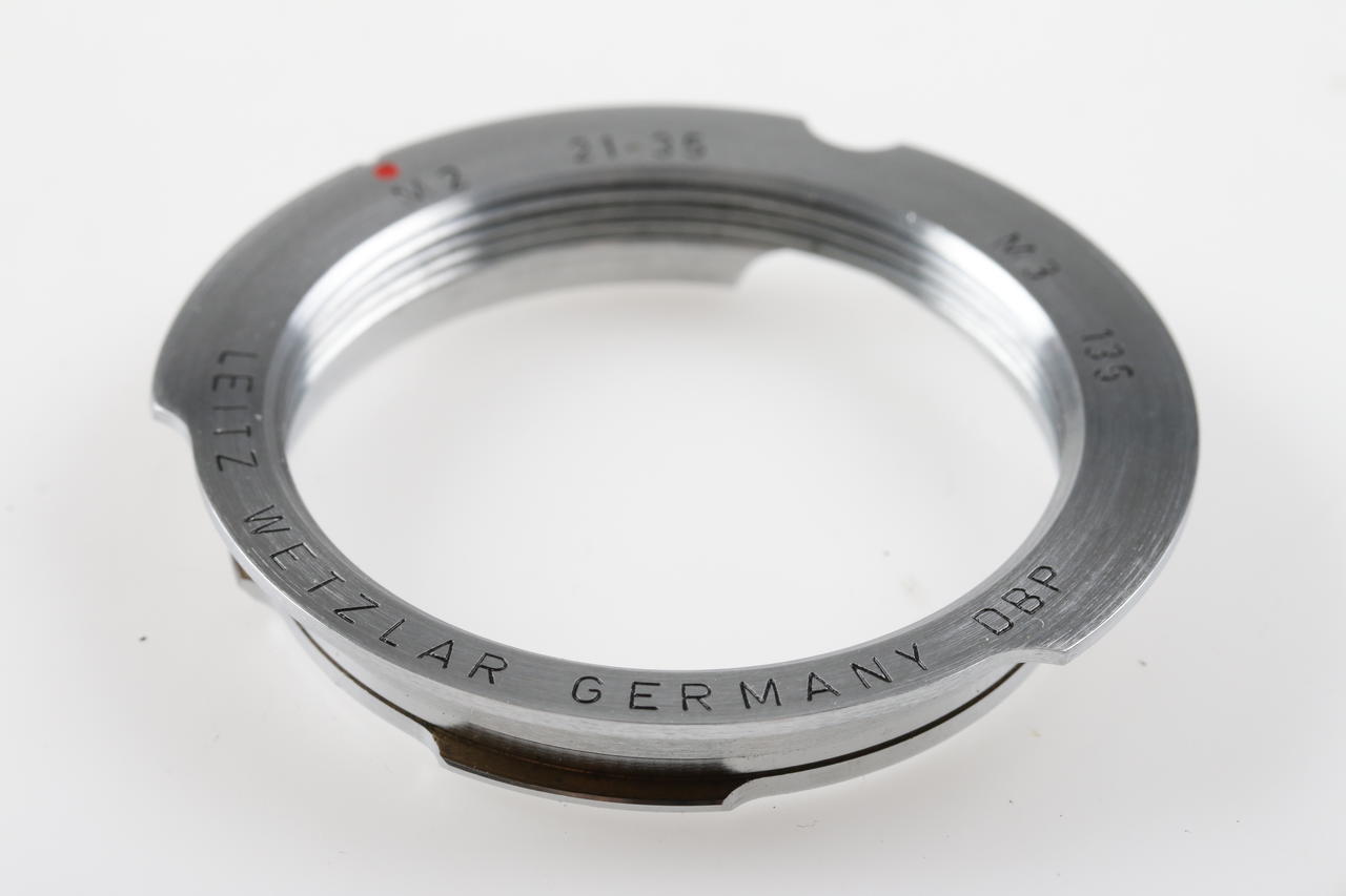 Leica Adapterring für M39 auf Leica M - M2 21-35 und M3 135mm - ISOOZ
