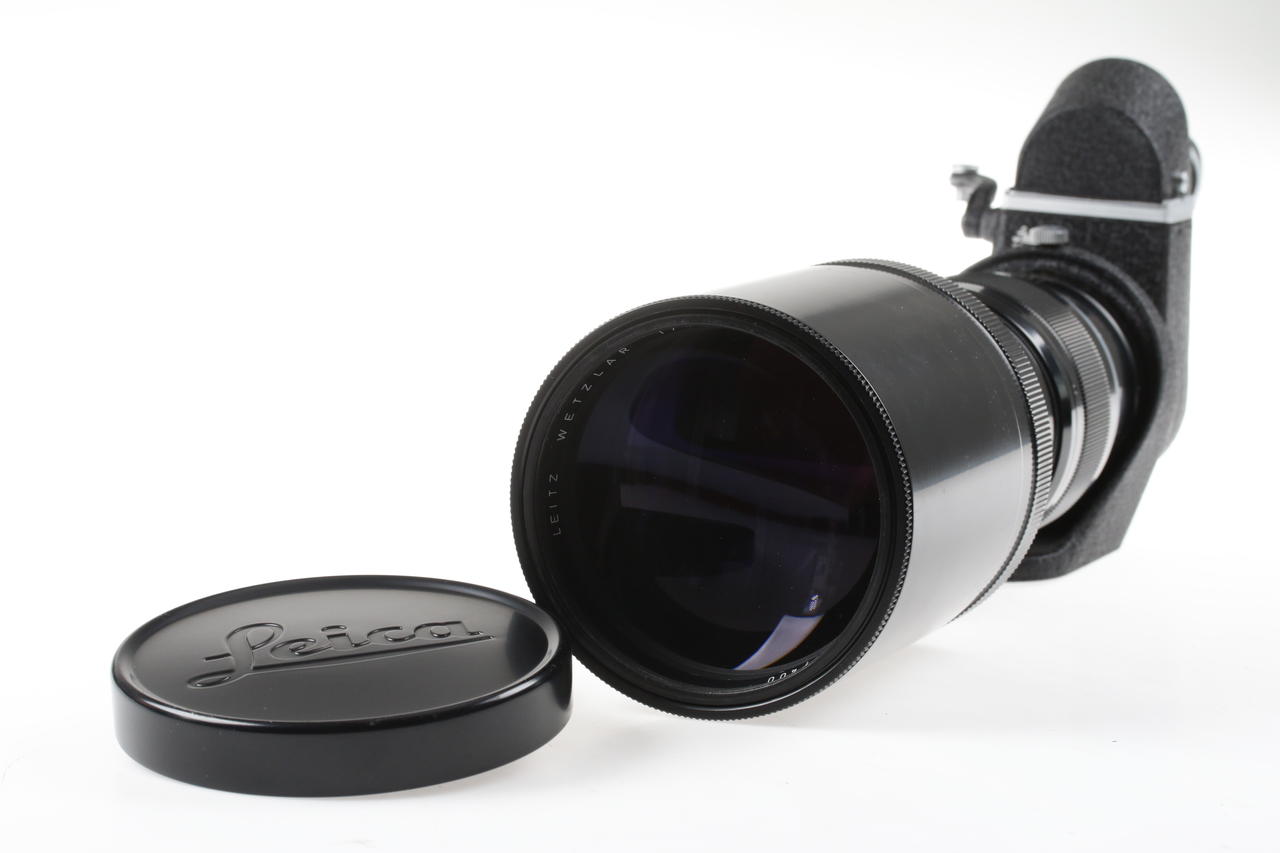 Leica M39 Telyt 400mm f/5,0 mit Visoflex II auf Leica M - #1746675