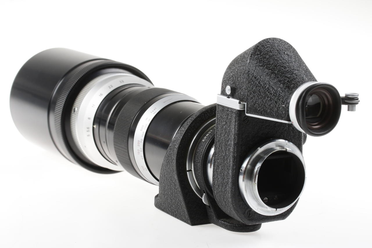 Leica M39 Telyt 400mm f/5,0 mit Visoflex II auf Leica M - #1746675