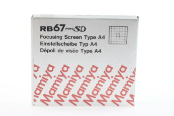 Mamiya RB67 Mattscheibe Gitterteilung Type A4