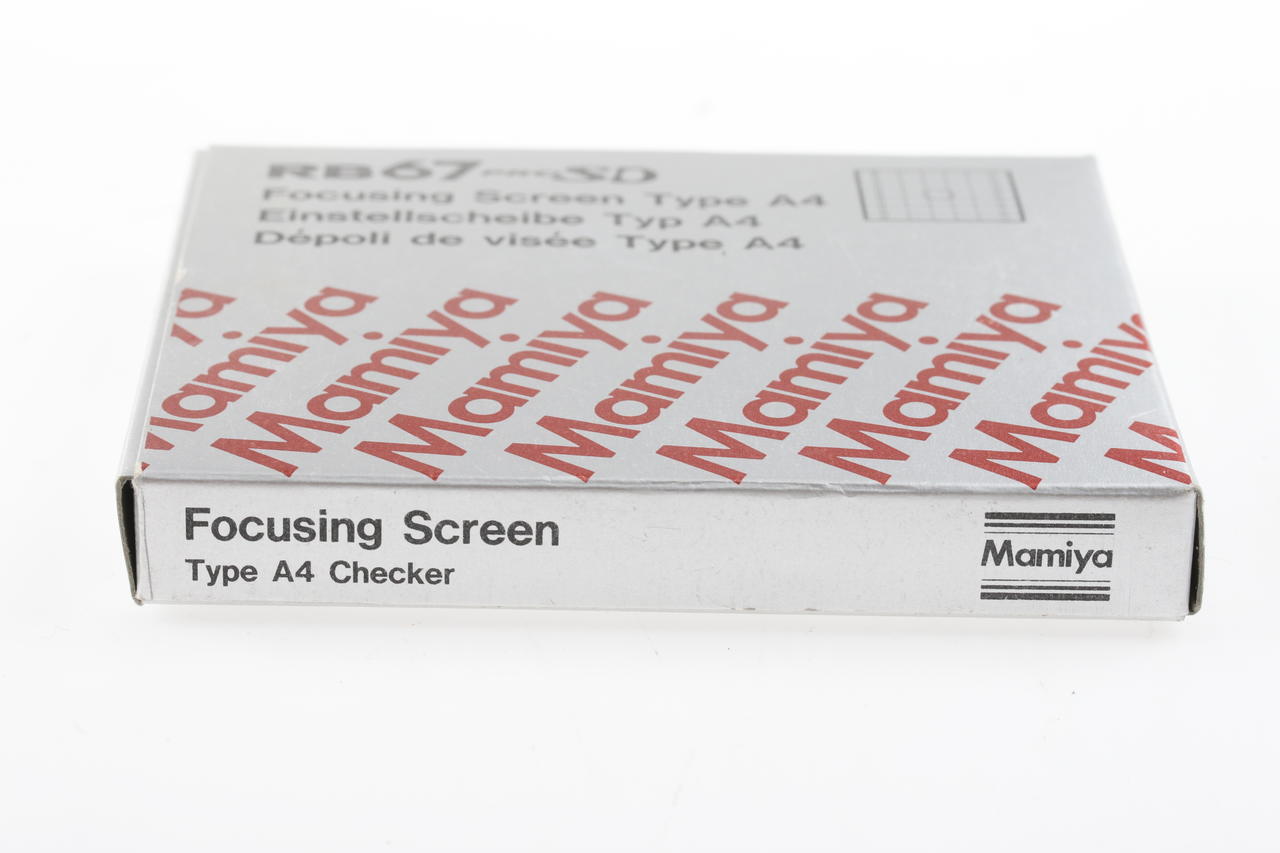 Mamiya RB67 Mattscheibe Gitterteilung Type A4