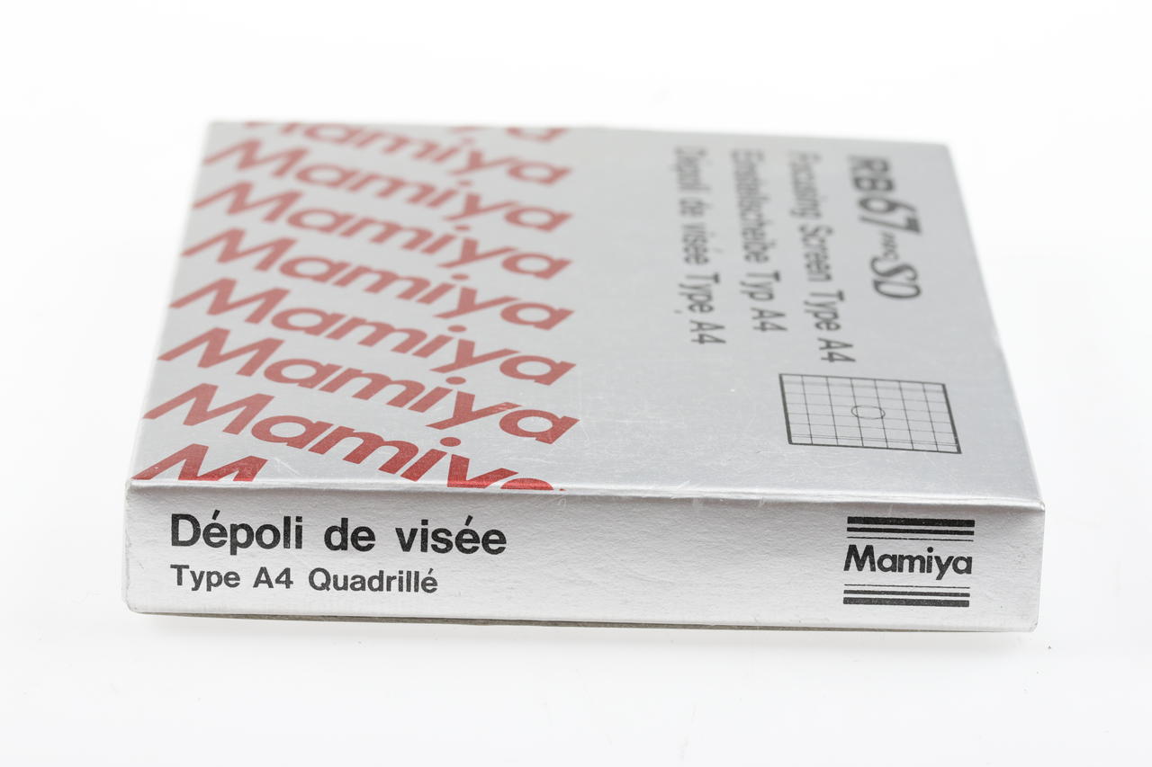 Mamiya RB67 Mattscheibe Gitterteilung Type A4