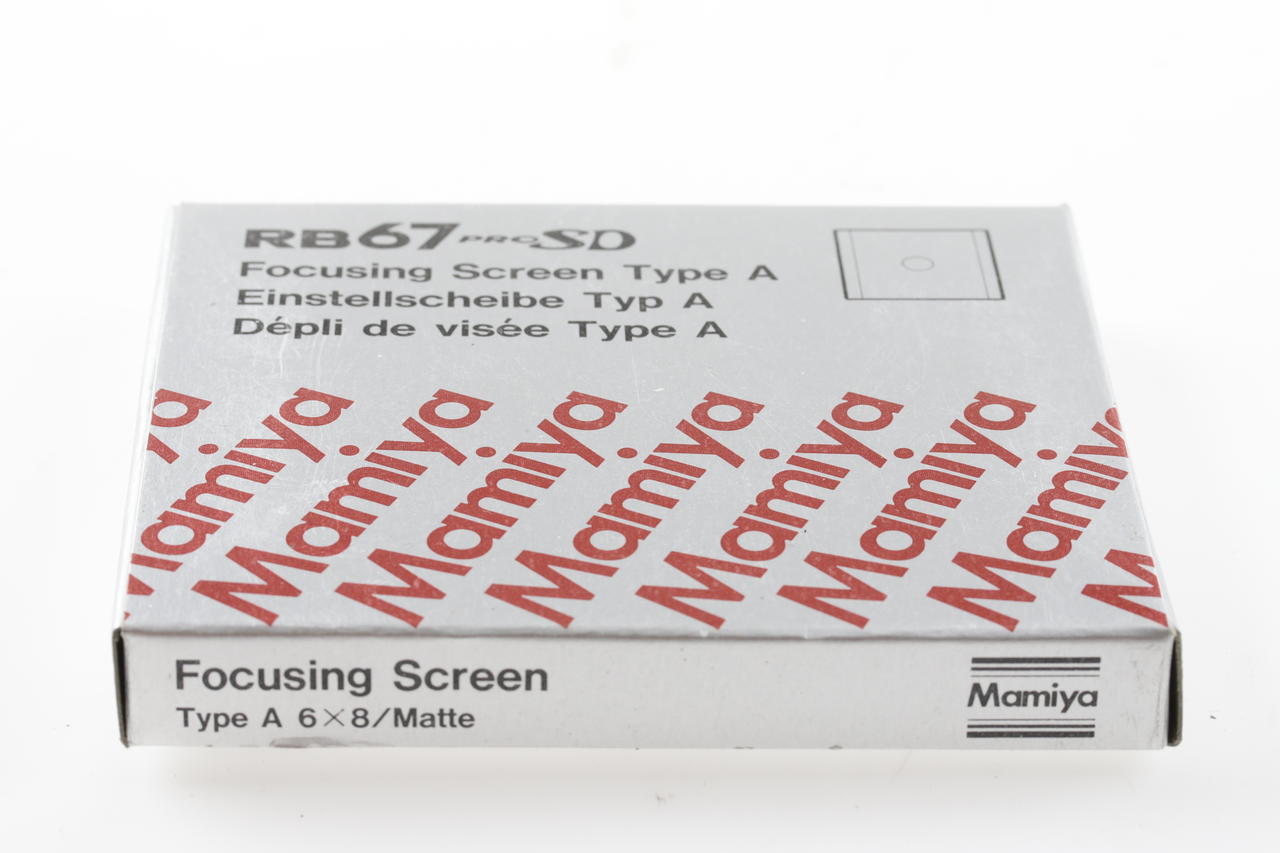 Mamiya RZ67 Mattscheibe Type A / Mat 6x8
