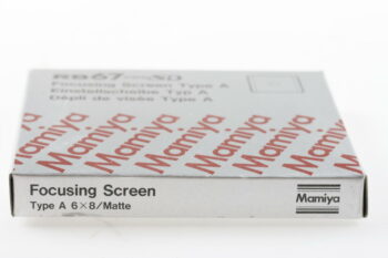 Mamiya RZ67 Mattscheibe Type A / Mat 6x8