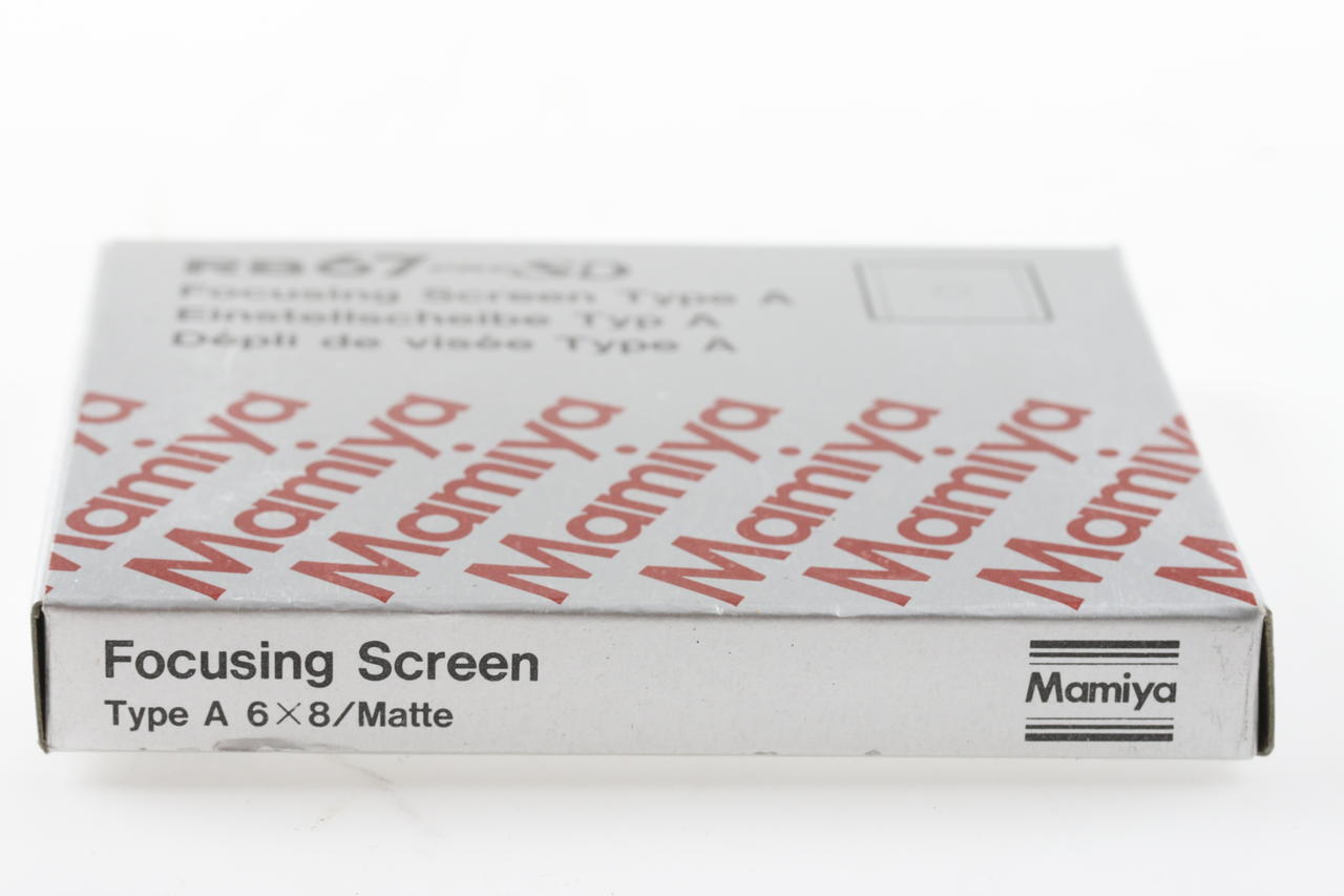 Mamiya RZ67 Mattscheibe Type A / Mat 6x8