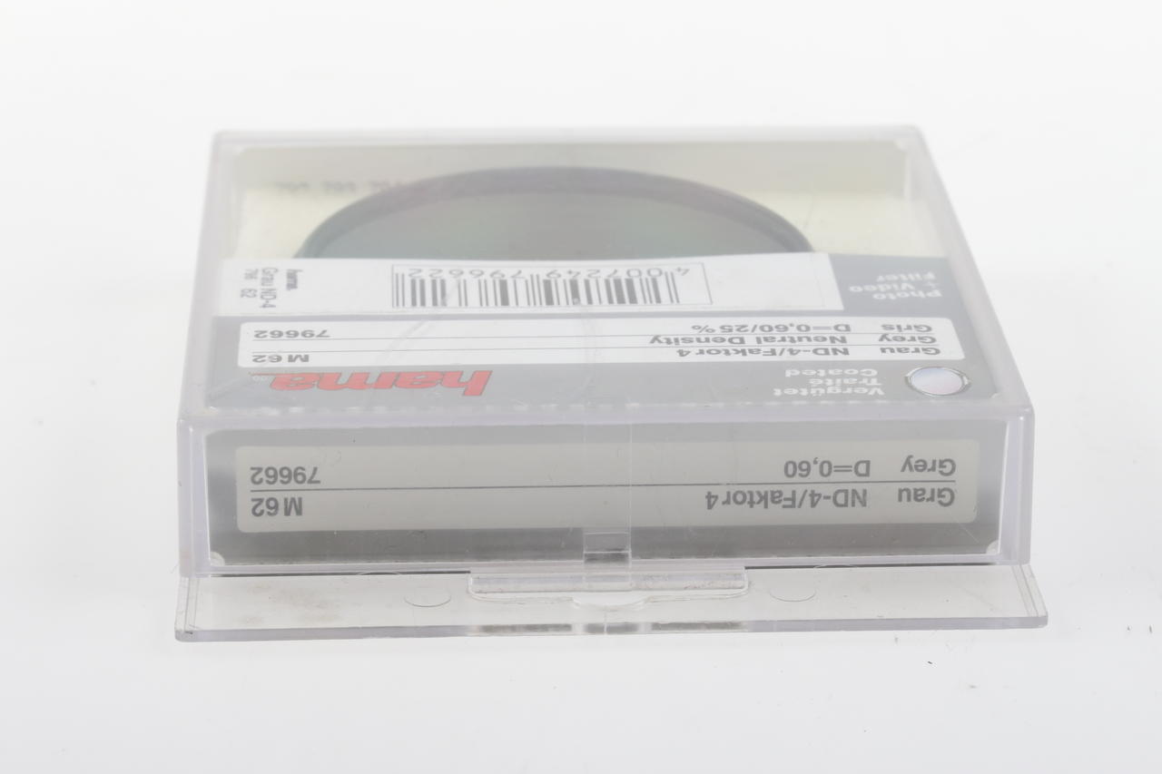 Hama Neutraldichte Graufilter ND-4 62mm