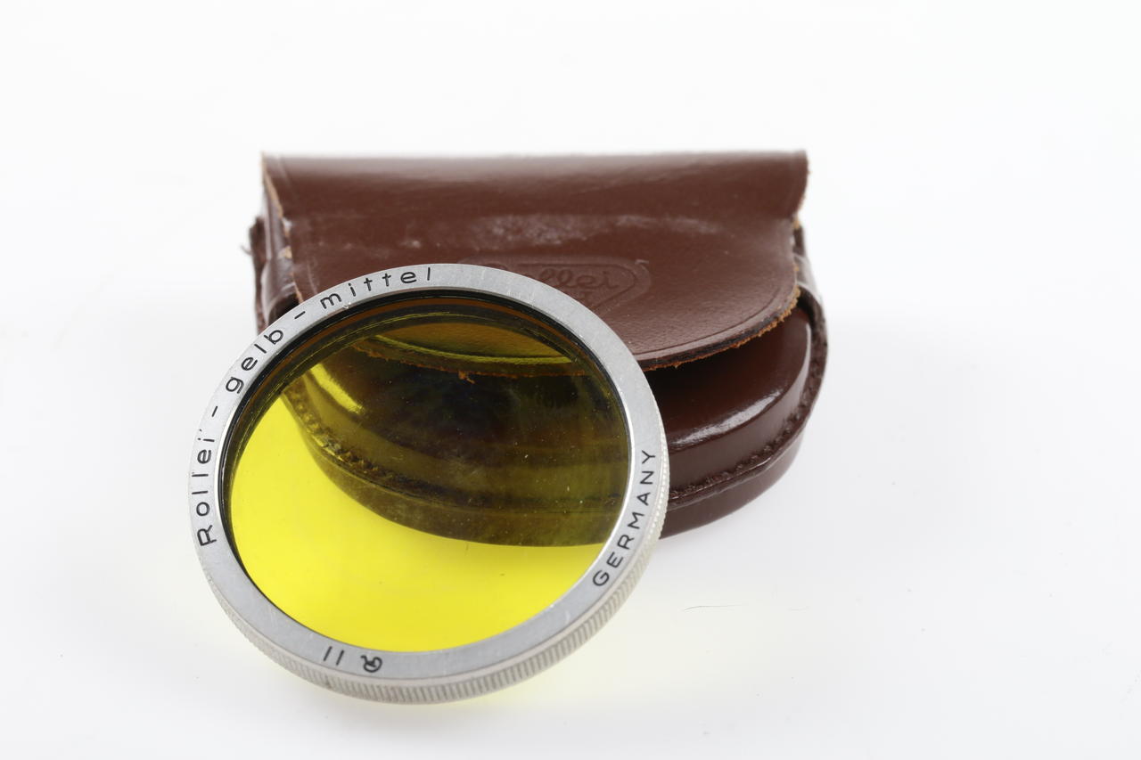 Rollei Gelbfilter mittel -1,5 B II mit Tasche