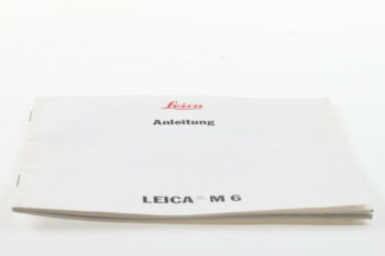 Leica Bedienungsanleitung für M6