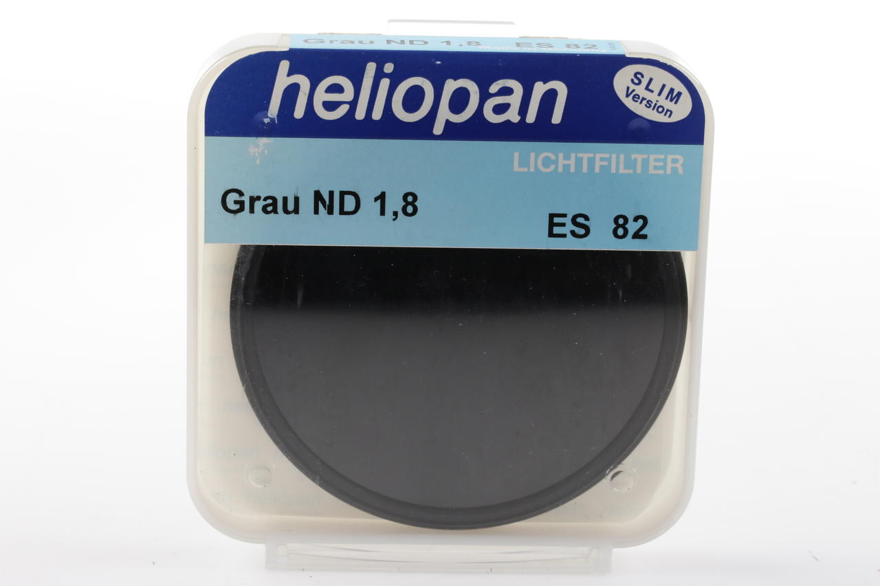 Heliopan Graufilter 64x ND 1,8 ES - 82mm