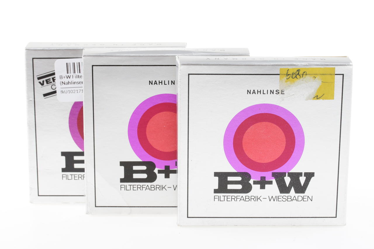 B+W Filtersatz 67mm - 3 Stück (Nahlinsen/Sky)