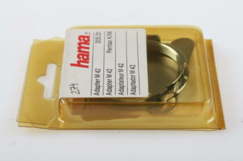 Hama Objektivadapter für M42 Objektive an Pentax PK